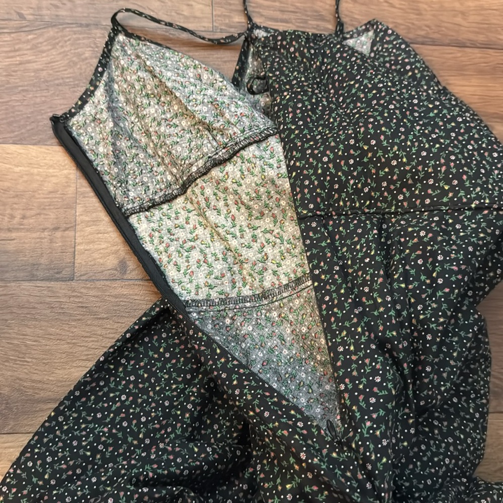 Betsey Johnson New York Size 4 Vintage Calico Cotton Floral Retro Rare Dress 90s - Picture 15 of 17